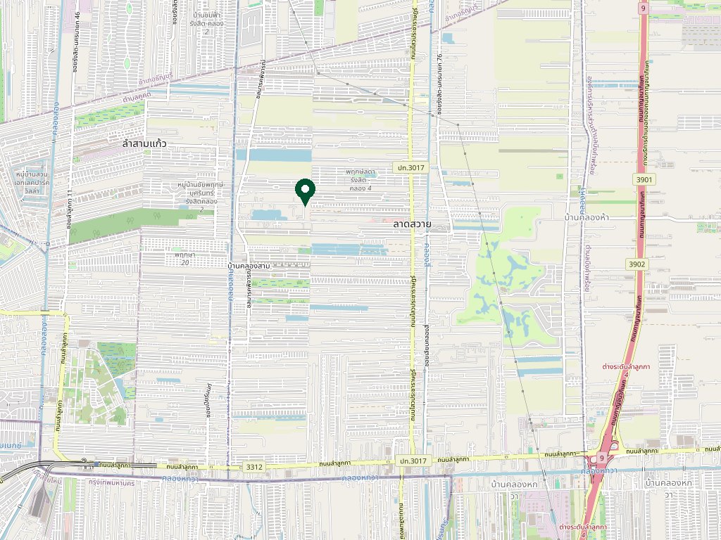 Map — Happ Exhibition, Ladsawai, Lam Luk Ka
