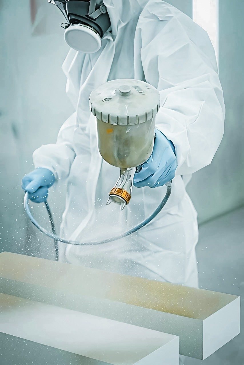 Inside the colour lab: paint engineered for ten years of hands