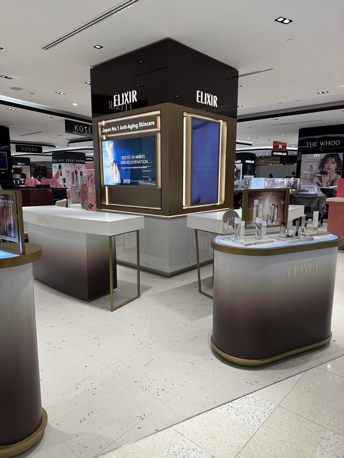 Elixir island counter at Central Pinklao